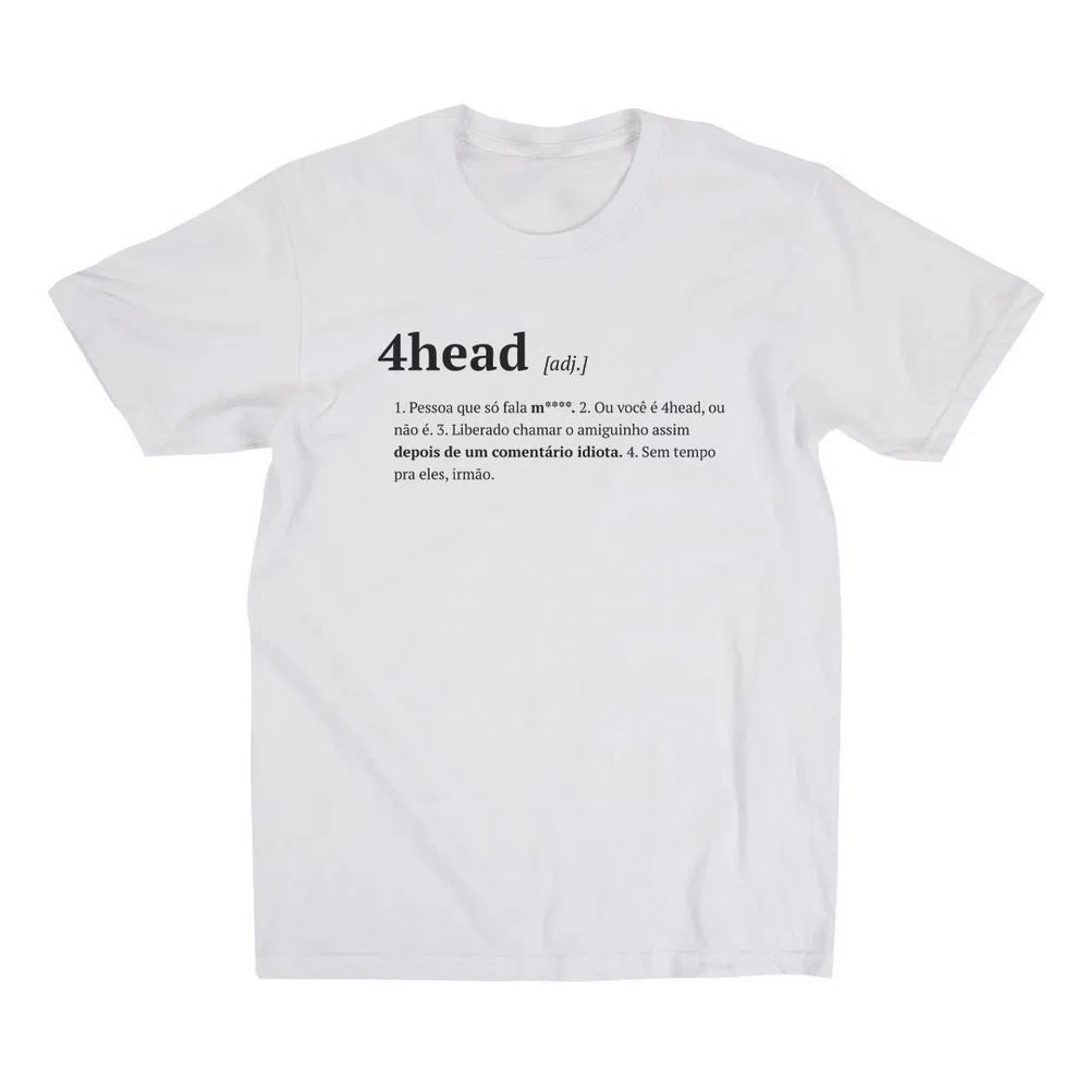 T-Shirt 4 Head White